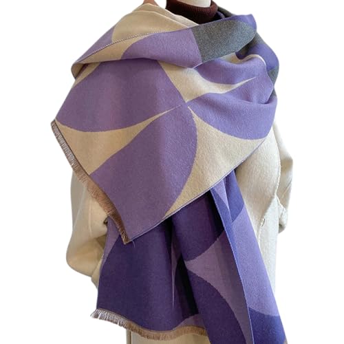 Écharpe châle style pashmina GFM® : offrez-vous la douceur cachemire - 3