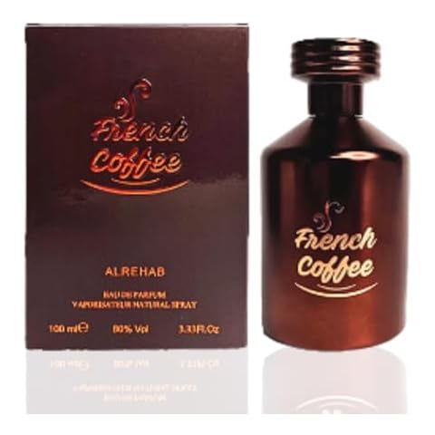 Al-Rehab French Coffee Eau de Parfum Spray for Unisex, 3.4 Ounce Cover