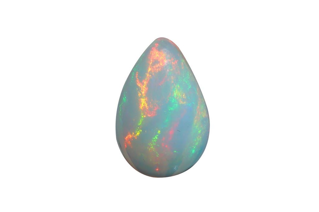 Cabochons d'opale AAAA+ naturelle en poire pour haute joaillerie