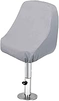 Vista 9 de Savvycraft Funda Impermeable para Asiento de Barco con Respaldo Abatible, Poste de Apoyo, Funda para Asiento de Barco con Hielera de Respaldo