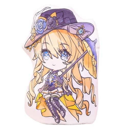 Sonsoke Genshin Impact - Almohada de peluche con figura de anime de manga para cosplay, decoración de Halloween, juguetes de cumpleaños, 45 cm (azul marino) Sonsoke Genshin Impact - Almohada de peluche con figura de anime de manga para cosplay, decoración de Halloween, juguetes de cumpleaños, 45 cm (azul marino)