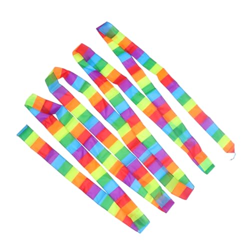 HOOTNEE Colorful Streamer Kite Tail 10m Long Kite Flying Accessory Floating Turning Tail