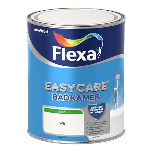 Flexa - Easycare Badkamer - Wit - 1 L