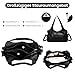 Generisch Generish Handtasche Damen,Weiches Leder Tote Hobo Bag Groß Shopper Tasche Uni Tasche Vintage Bag Braun Slouchy UmhäNgetasche Arbeitstasche für Schule Reisen