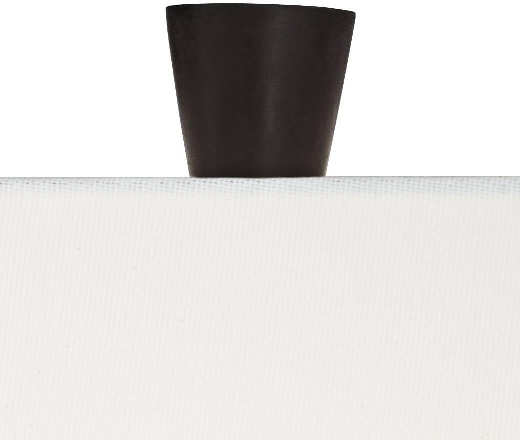 John Timberland Montrose Buchan 29 1/2" Tall Pedestal Farmhouse Rustic Traditional End Table Lamps Set of 2 WiFi Smart Socket Brown Wood Finish Living Room Bedroom Bedside House Oatmeal Shade