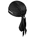 Durag Bandana Cap da uomo per la testa, per pirati, per ciclismo, corsa, per la corsa, sotto il casco da bicicletta, per lo sport, da donna, con protezione UV, assorbe il sudore, traspirante