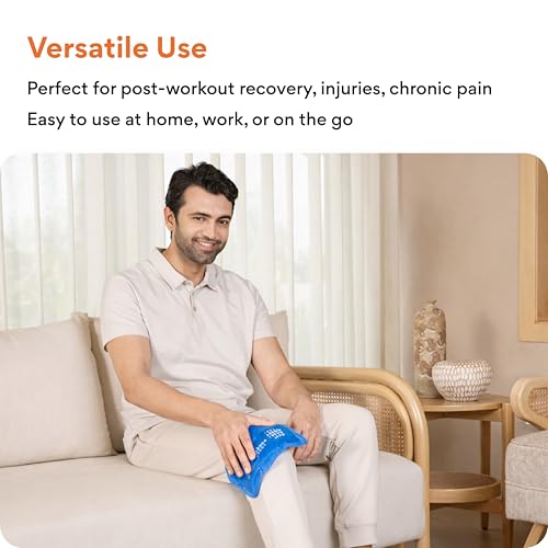 Image of FOVERA Reusable Hot & Cold Pack for Muscle Pain Relief & Injury | Ideal for Back, Shoulder & Hip | Long-Lasting Hot & Cold Therapy (Large - 7 x 13 Inch, Without Cover)