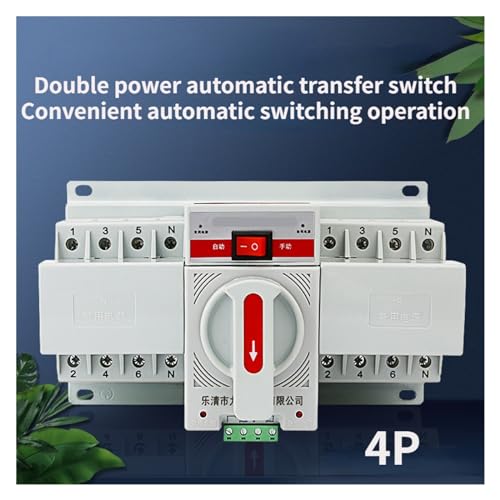 Interrupteur de transfert automatique 63A commutation rapide double puissance - 6