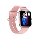 NASA Montre Connectée Unisex, Smartwatch Sport IP67, Santé : Fréquence Cardiaque, Tension artérielle, Qualité du Sommeil, Podomètre, Cadrans Personnalisables avec Les Images de l’Univers, Android iOS