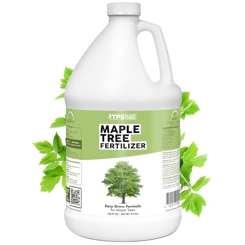 Maple Tree Fertilizer – Liquid Plant Food for Vibrant Color, Stronger Roots & Healthy Growth, 1 Gallon