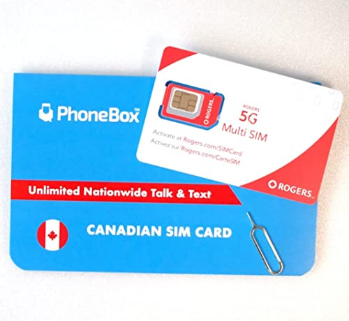 Phonebox Canada Prepaid Sim Card | Choose From 7Gb, 25Gb, 35Gb, 45Gb Or 55Gb | No Contracts #TOP3
