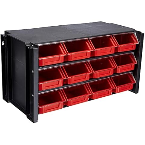 Tayg - Estante plástico clasificador apilable 12 cajones Cover