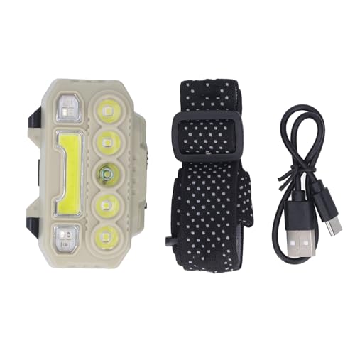 ETAINGYEUN LED COB lamp Lightweight Light Battery Indicator Gesture Sensing for Outdoor Camping Hiking Night Walks