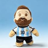 2026年ワールドカップ メッシ ぬいぐるみ サッカー選手 コレクターズアイテム、背番号10のユニフォーム。サッカーファンへのプレゼントに最適