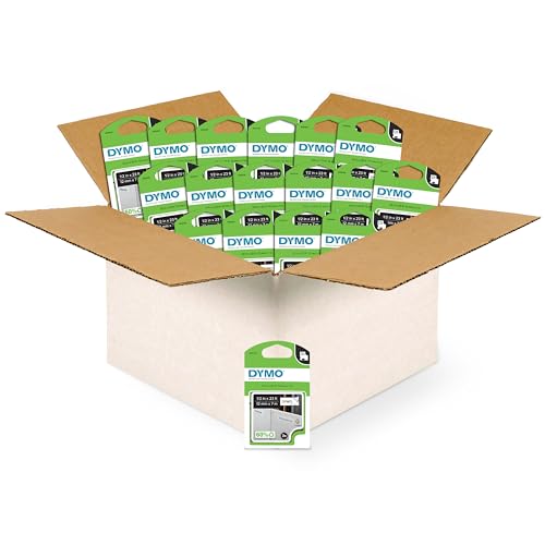 DYMO D1 ruban pour LabelManager 12mm x 7m noir sur blanc en pack de 16
