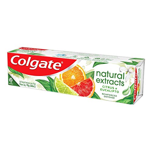 Creme Dental Colgate Natural Extracts Reinforced Defense 90G