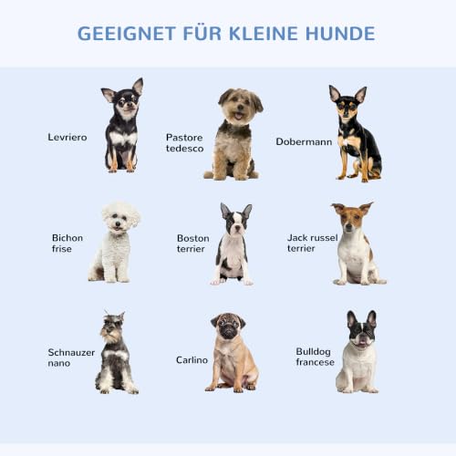 PawHut Hundekäfig Transportkäfig Drahtkäfig mit Gitter Hundebox Transportbox Kleintierkäfig Reisebox zusammenklappbar Metall Schwarz 75 x 48,5 x 53 cm