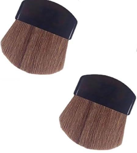 2Pcs Black Diamond Painting Tools, 5D Diamond Cleaning Brushes for Cleaning, Repair Tools, Flat Brush, Drawing Brush Applicator