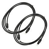 KICHOUSE 2stücke Optisches Audiokabel Stecker Stecker Für Heimkino Soundbar Tv Optisches...