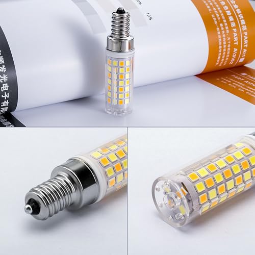 Ampoule de maïs LED E12 pour lustre de salon design 6000K - 6
