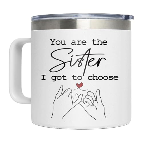 Friendship Coffee Cup 14oz - Sister You Chose Gift