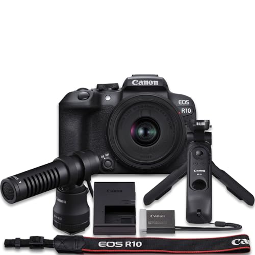 Image of Canon EOS R10 Mirrorless Camera Video Creator kit | Canon USA Model