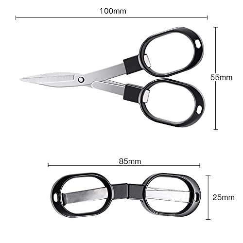 Ciseaux pliables pour clés pour ne plus jamais manquer d'outil de coupe - 5