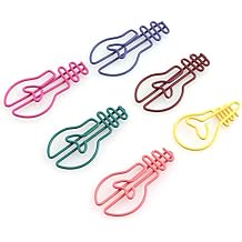 60 Pack Cute Fun Paper Clips Creative Bulb Shape Multi Color Great for Paper Clip Collectors Bookmark Document Holder Office School Notepad Sticker Stationery