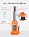VEVOR Hydraulic Bottle Jack, 20 Ton/44092 LBS All Welded Bottle Jack, 7.5-14 inch Lifting Range, with 3-Section Long Handle, for Pickup Truck, Truck, Car, RV, Auto Repair, Industrial Engineering