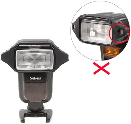 Selens MN-DF Magnetic Silicone Sphere Flash Diffuser Modular with MN-AM Base Foldable Lighting Modifier Kit Set for On-camera Flash Speedlite Speedlight Photography Photo Studio Shooting