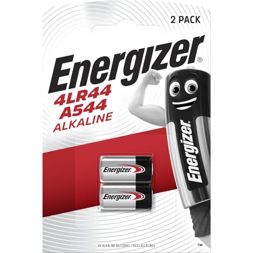 Energizer Battery 4LR44/A544 Alkaline 2, 235407