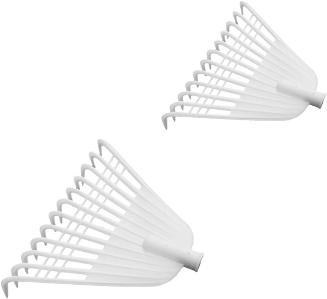 2pcs Gardening Rake Farm Tool with Sturdy Teeth for Soil