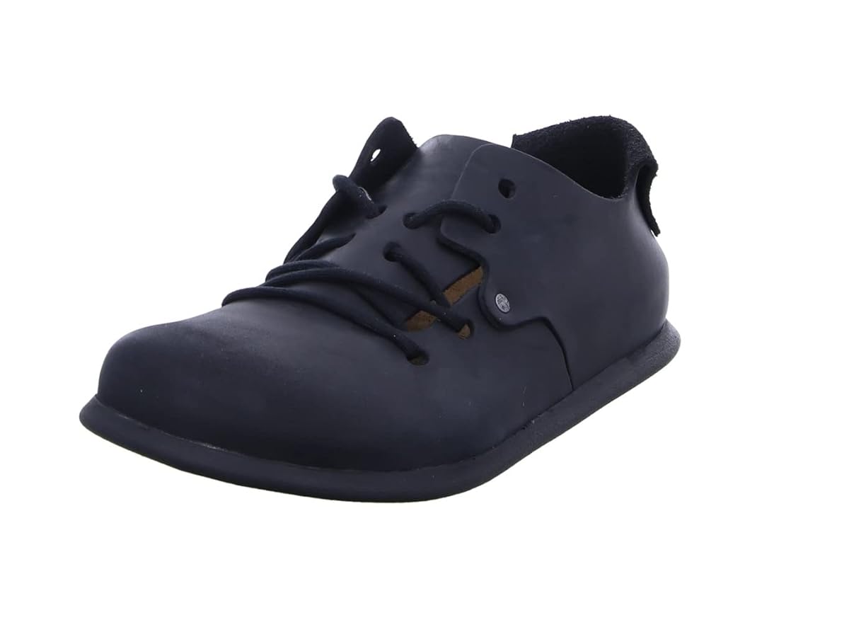 Birkenstock Unisex Montana Leather Black Shoes 7 W / 5 M US