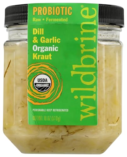 Wildbrine Dill Garlic Sauerkraut,