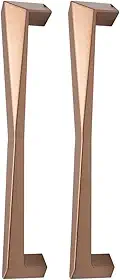 Puxadores Gliss 19,2cm Para Portas Armários Gaveteiro Móveis (2, Cobre Fosco)