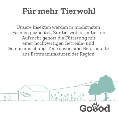 GOOOD Adult Insekten Trockenfutter 1,8kg