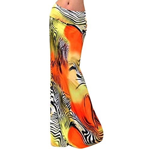 Women Floral Print High Elastic Waist Hip Package Maxi Long Skirt Summer Straight Full Skirt2
