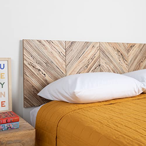 Signature Design By Ashley Piperton Contemporary Platform Headboard Only, Queen, Two-Tone White #TOP4