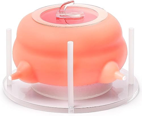 Puppy Dog Cat Feeders Kitten Milk Bowl Feeder Nursing Station Nipple for Multiple Puppies