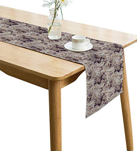 Image of Jute Table Runner Heat Resistant Dining Table Runner for 8 Seater 12 Inches x 94 Inches AATR0005