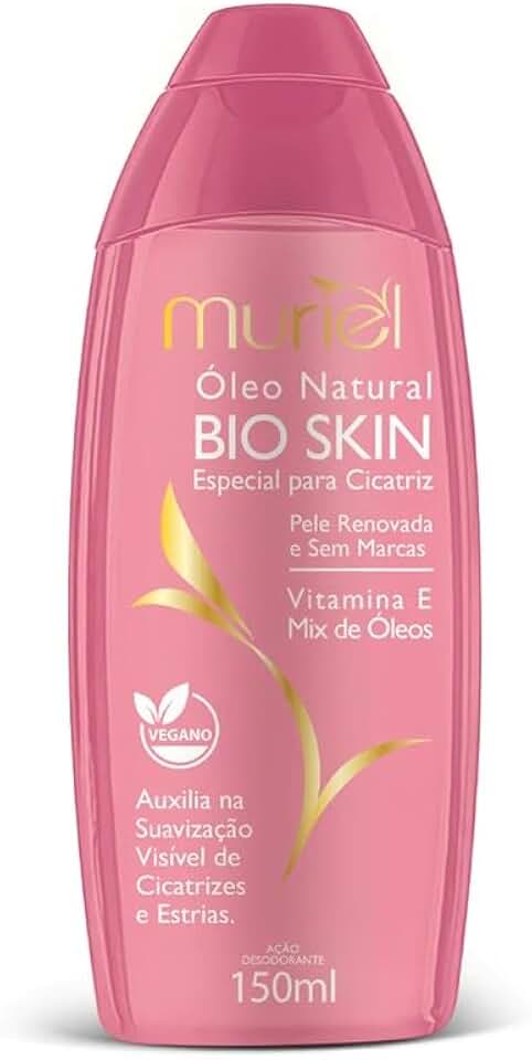 Óleo Corporal Natural Bio Skin Pele Renovada Muriel - 150ml