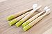 Rain Organic Bamboo Baby Toothbrush - 100% Safe Infant Toddler Kids Toothbrush 6 to 12 Months and Up, Natural BPA-Free Biodegradable Wood Toothbrush Extra Soft Bristles Children's Dental Care (1 Pack)