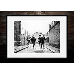 Impression des Beatles – The Beatles Print – A Hard Day’s Night – Famed & Mounted Prints | A3 (41,9 x 29,6 cm), blanc… - Les Beatles, Paul McCartney, John Lennon, RIngo Starr, George Harrison Impression des Beatles – The Beatles Print – A Hard Day's Night – Famed & Mounted Prints | A3 (41,9 x 29,6 cm), blanc… – Image 7