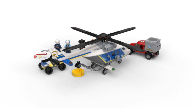 Amazon.co.jp: レゴ(LEGO) シティ ポリス ヘリコプターの追跡 60243