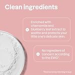 ATTITUDE Crème pour bébés, Fabriqué au Canada, EWG Vérifié, testé dermatologiquement, formulé avec l'oxyde de zinc, végétalien, non parfumé, 75 g