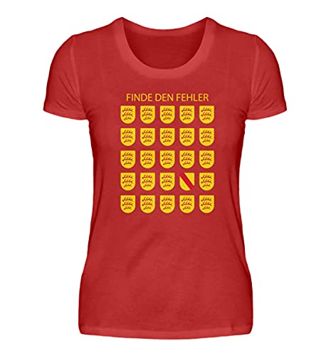 T-Shirt de Bain Württemberg Femme Rouge XXL pour un Confort Aquatique Global