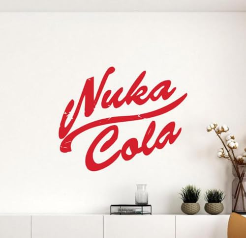 Nuka Cola Wall Decal Vinyl Sticker Vault Poster Fan Refrigerator Sign Print Gamer Wall Art Home Theater Decor Mural Indoor Outdoor Kids Room Decal 3309