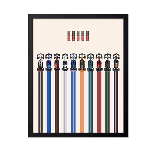 Poster Master Racing Cars Display - Car Racing Print -