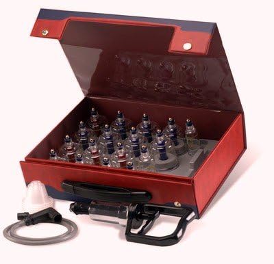 Cupping Therapy Sets -Cupping Therapy Set With 17 Cups and Acu-Mag Magnets