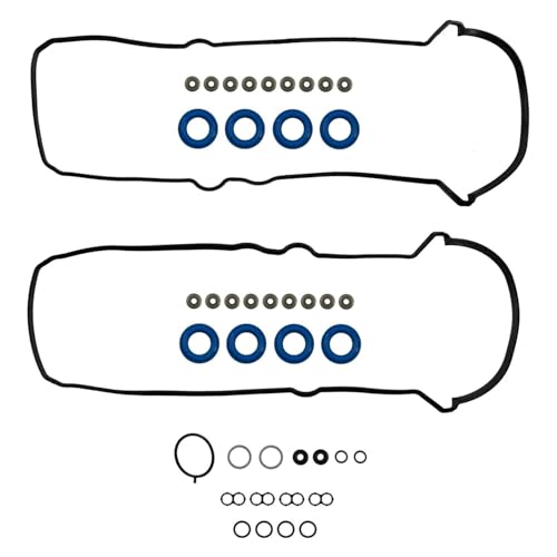DRiV Fel-Pro Engine Valve Cover Gasket Set - VS 50592 R - Seals Imperfect Surfaces - Cork-Rubber Formulation Restores Proper Sealing - Durable Sealing Surface Maintains Tight Seal by Fel-Pro - Used condition - US$26.39